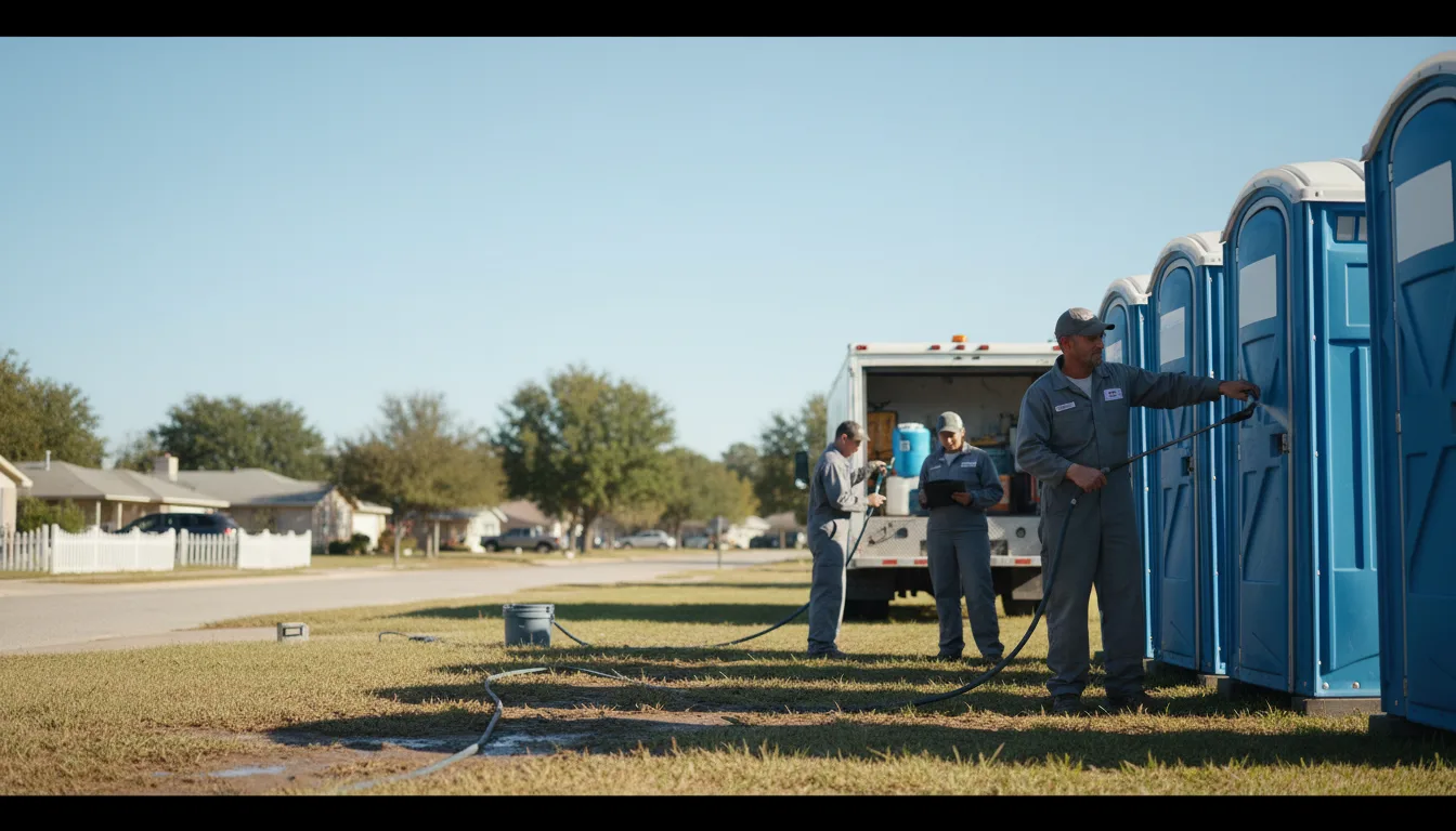 Long-Term Portable Toilet Rental in South Roxana, IL near me